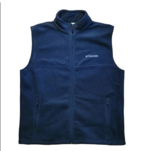 Columbia Fleece Vest Sz L - Picture 1 of 6